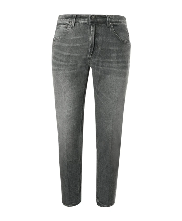 Брайтонские джинсы морковного кроя Dondup, серый
Брайтонские джинсы морковного кроя Dondup, серый