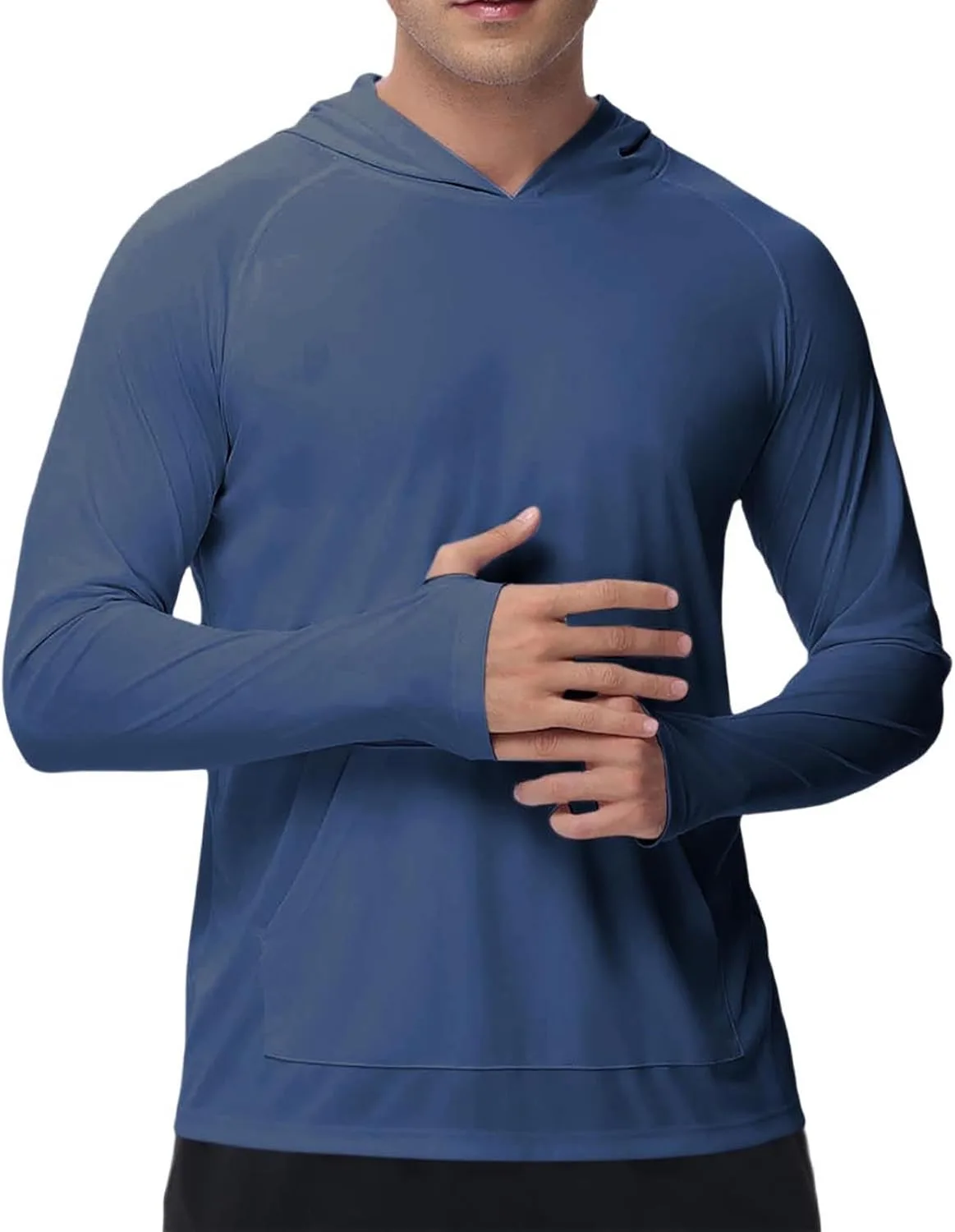 Футболка для рыбалки с капюшоном и отверстиями для большого пальца
Футболка для рыбалки с капюшоном и отверстиями для большого пальца