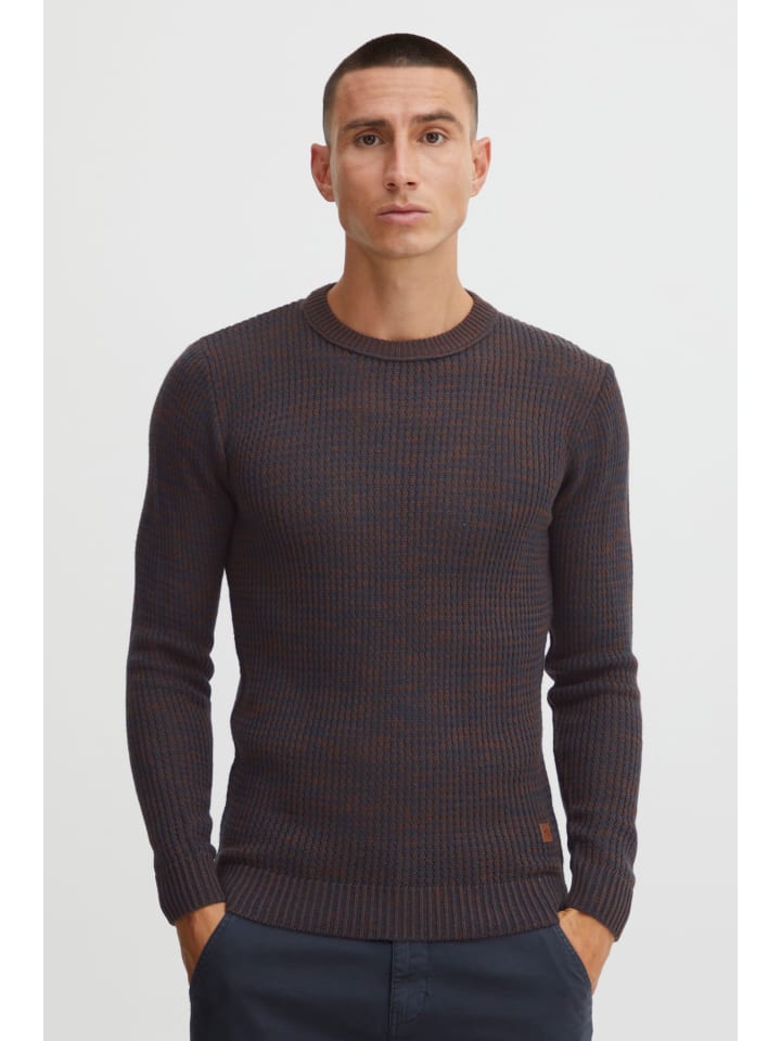 Вязаный свитер INDICODE, темно-синий
Вязаный свитер INDICODE, темно-синий