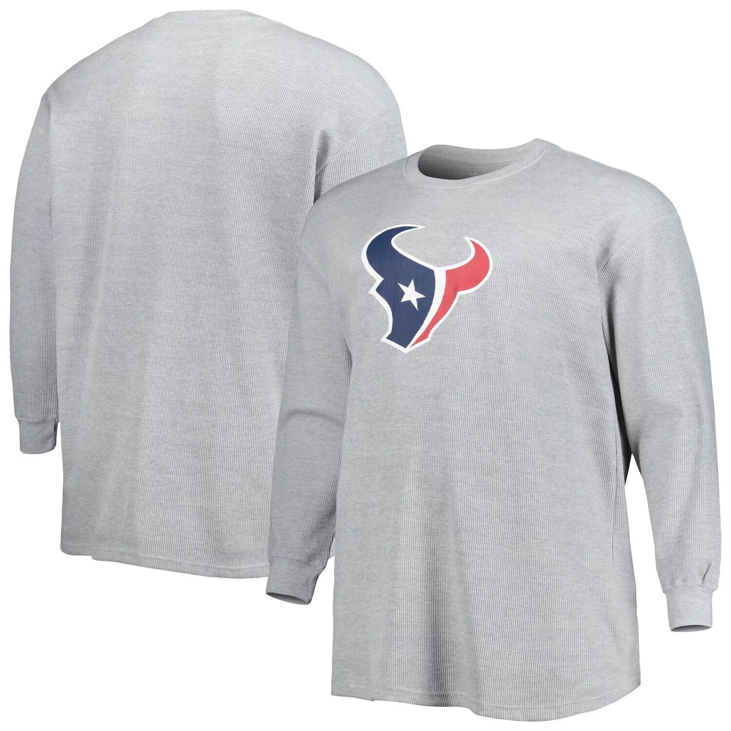 Мужская термо-футболка с длинными рукавами вязанной вафли Houston Texans Big & Tall Heather Grey Houston Texans
Мужская термо-футболка с длинными рукавами вязанной вафли Houston Texans Big & Tall Heather Grey Houston Texans
