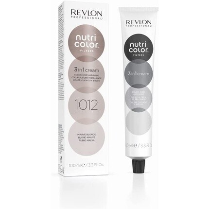 REVLON PROFESSIONAL Nutri Color Filters Полуперманентная краска для волос металлик 1012 Лиловый блондин 100 мл
REVLON PROFESSIONAL Nutri Color Filters Полуперманентная краска для волос металлик 1012 Лиловый блондин 100 мл