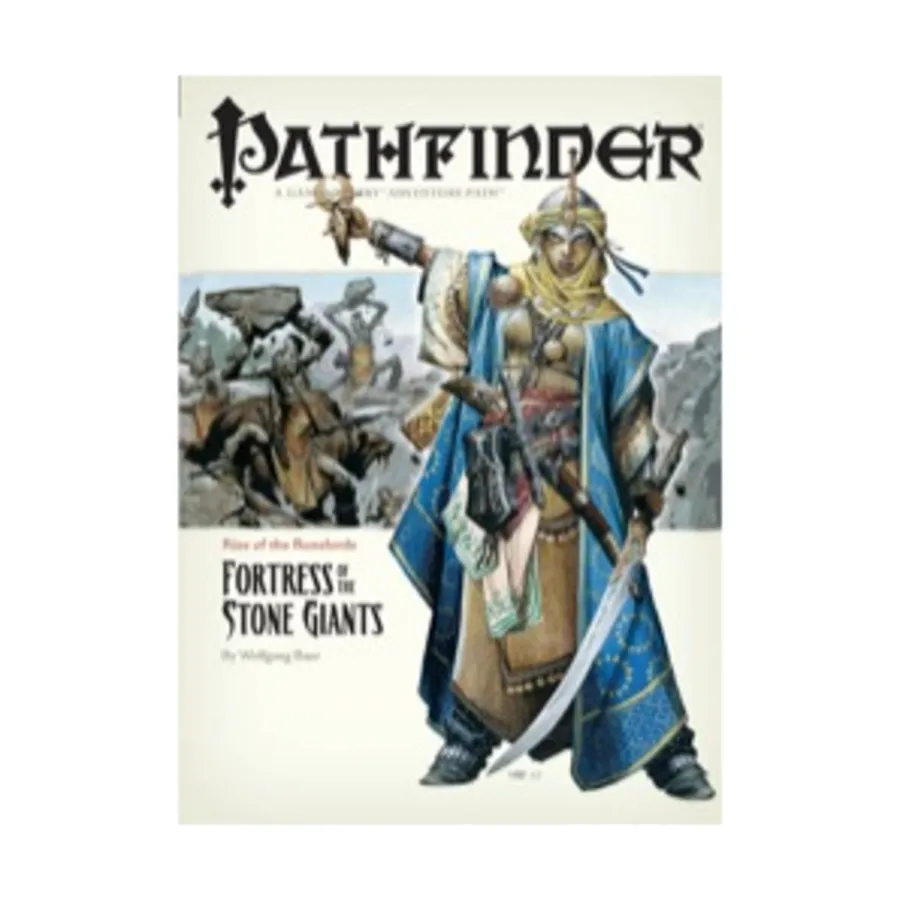 #4 "Rise of the Runelords #4 - Fortress of the Stone Giants", Pathfinder Roleplaying Game (1st Edition) - Adventure Path #001 - #030, мягкая обложка
#4 "Rise of the Runelords #4 - Fortress of the Stone Giants", Pathfinder Roleplaying Game (1st Edition) - Adventure Path #001 - #030, мягкая обложка