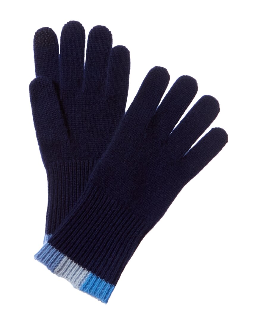 Перчатки Hannah Rose Stripe Tipping Edge из кашемира в рубчик 
Перчатки Hannah Rose Stripe Tipping Edge из кашемира в рубчик