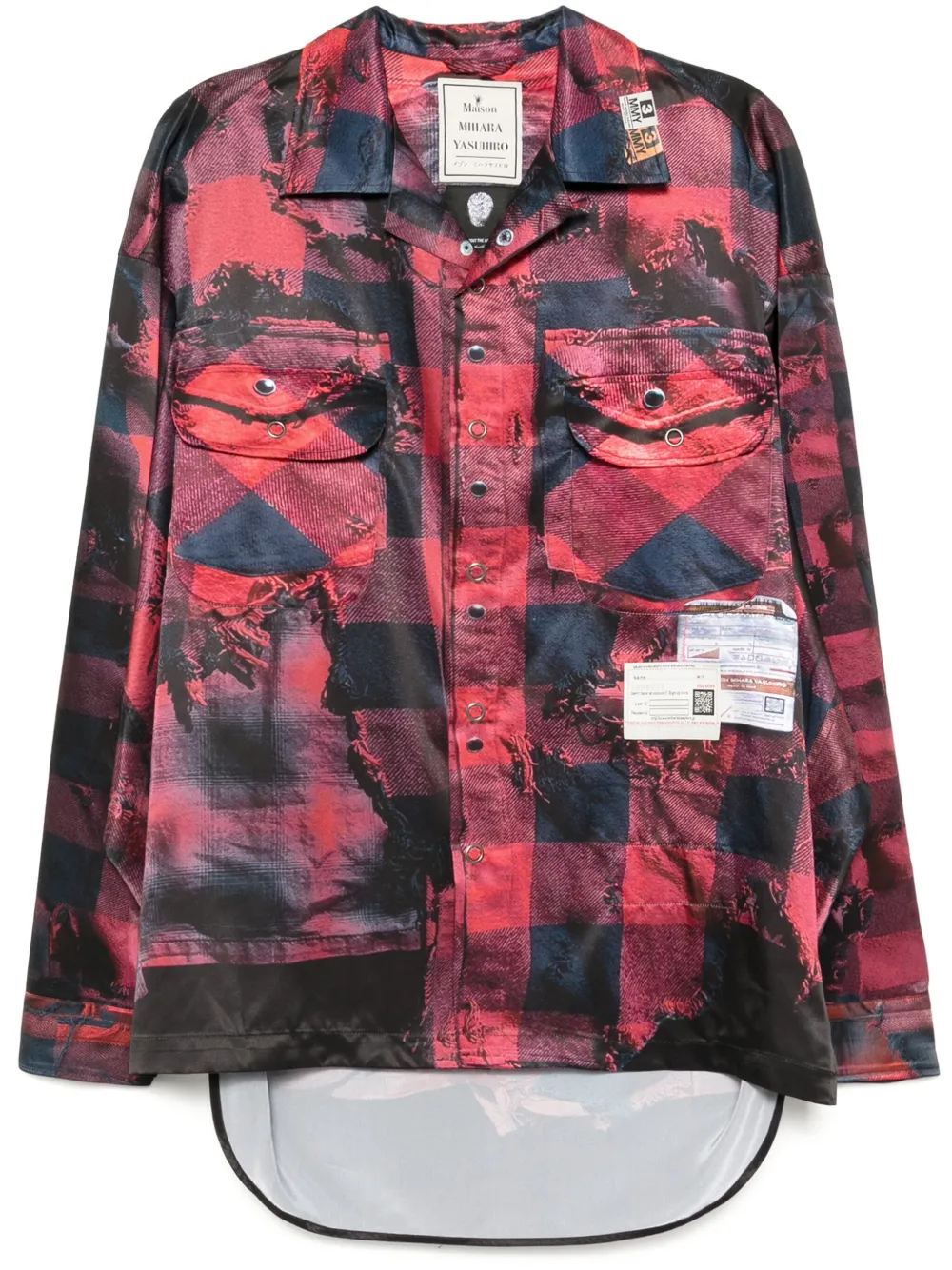 Рубашка с длинными рукавами Maison Mihara Yasuhiro, красный
Рубашка с длинными рукавами Maison Mihara Yasuhiro, красный