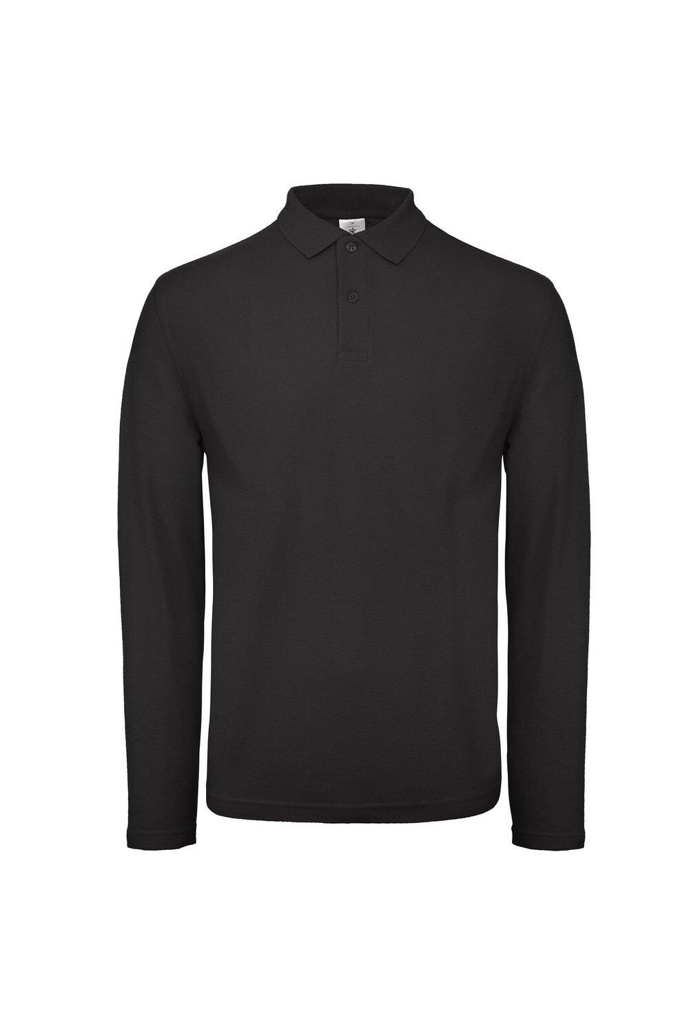 Рубашка поло с длинным рукавом Collection B&C, черный
Рубашка поло с длинным рукавом Collection B&C, черный