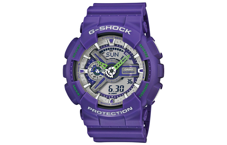 CASIO Часы Men Liquid Crystal/Analog Dual Display Series Gray Watch GA-110DN-6A
CASIO Часы Men Liquid Crystal/Analog Dual Display Series Gray Watch GA-110DN-6A