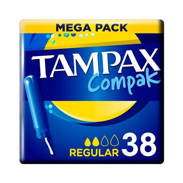 Компак Обычный 36 шт Tampax
Компак Обычный 36 шт Tampax