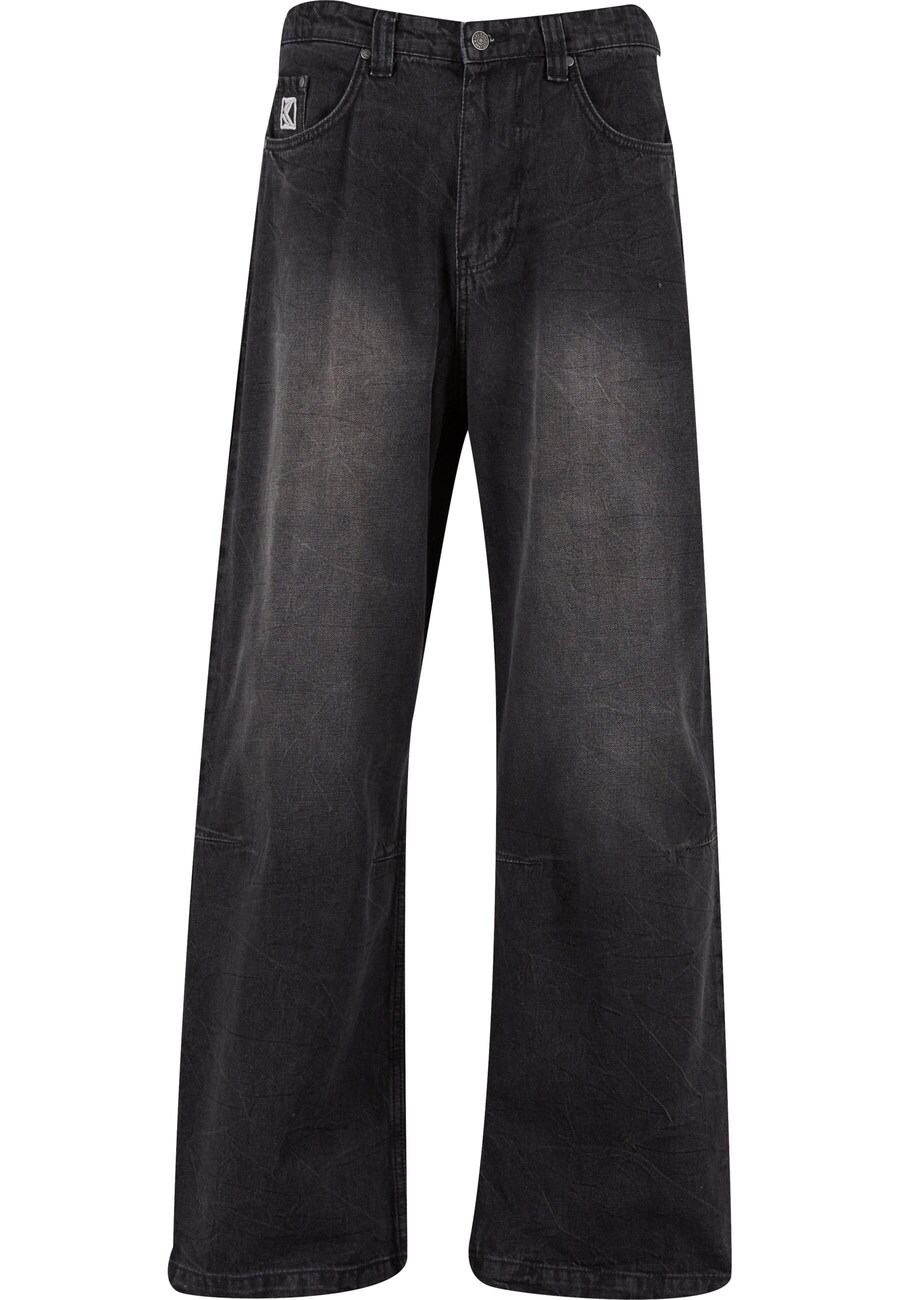 Джинсы с широкими штанинами Karl Kani, черный деним
Джинсы с широкими штанинами Karl Kani, черный деним