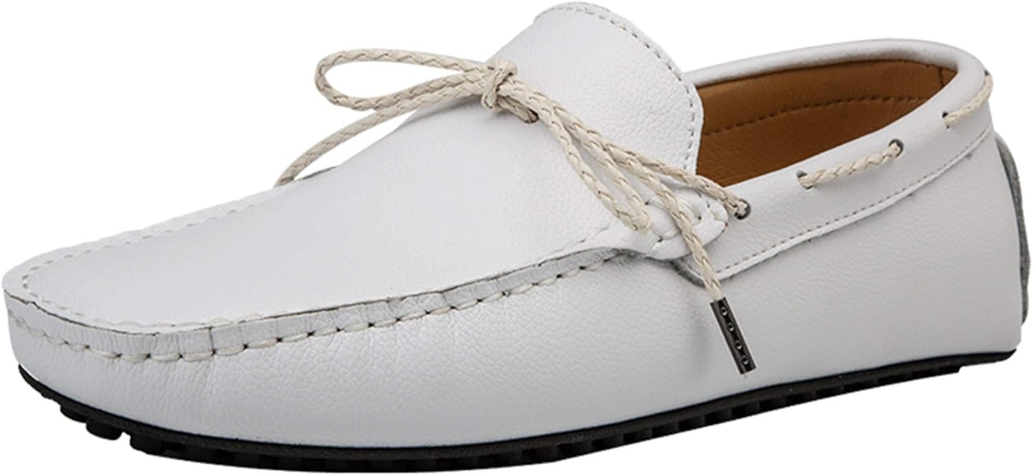 Мужские пенни-лоаферы на шнуровке и без, мокасины, плоские туфли для вождения Santimon, белый
Мужские пенни-лоаферы на шнуровке и без, мокасины, плоские туфли для вождения Santimon, белый