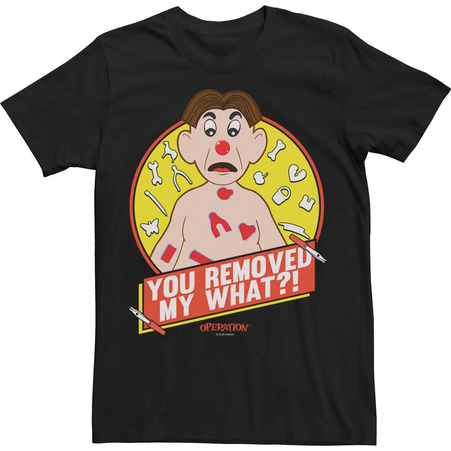 Мужская футболка Operation Cavity Sam You Remove My What Tee Licensed Character
Мужская футболка Operation Cavity Sam You Remove My What Tee Licensed Character