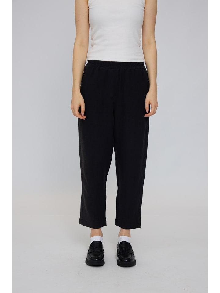 Тканевые брюки MAZINE, черный 
Тканевые брюки MAZINE, черный