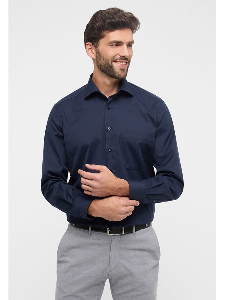 Рубашка Eterna Hemd, темно-синий
Рубашка Eterna Hemd, темно-синий