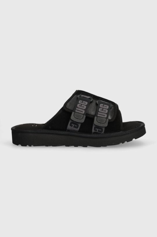 Кожаные тапочки UGG Goldencoast Strap Slide Ugg, черный
Кожаные тапочки UGG Goldencoast Strap Slide Ugg, черный