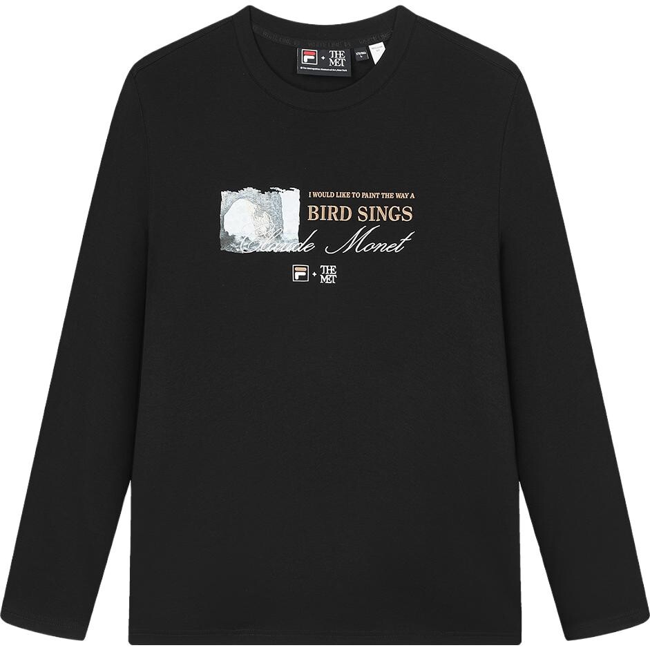 Толстовка мужская, цвет черный как смоль Fila, черный 
Толстовка мужская, цвет черный как смоль Fila, черный