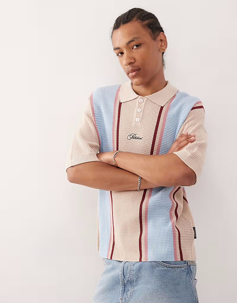 Трикотажное поло с короткими рукавами в кремовом цвете Prohibited, Бежевый, Трикотажное поло с короткими рукавами в кремовом цвете Prohibited
Трикотажное поло с короткими рукавами в кремовом цвете Prohibited, Бежевый, Трикотажное поло с короткими рукавами в кремовом цвете Prohibited