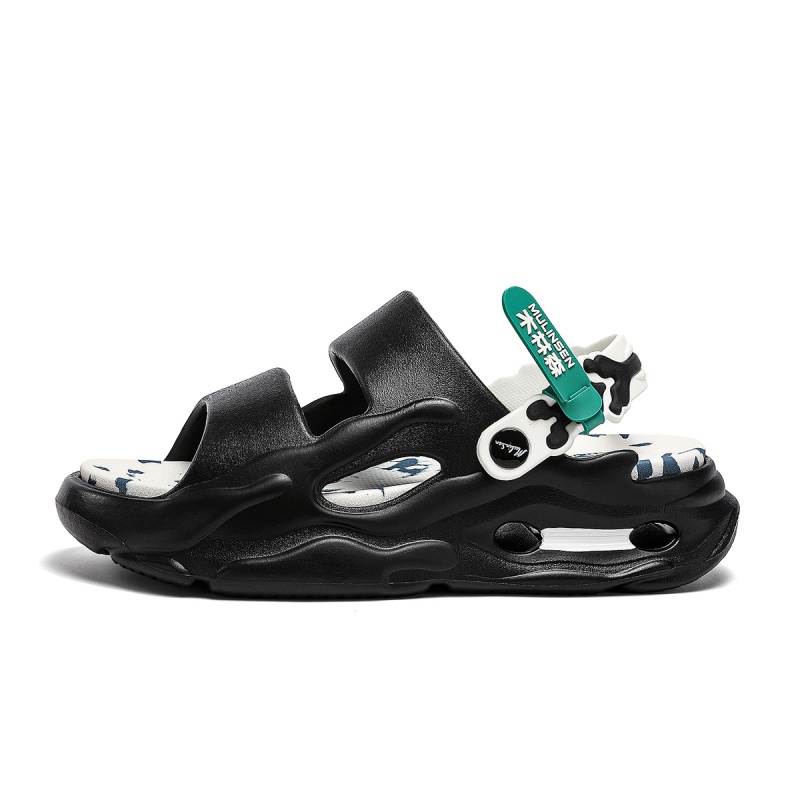 Mulinsen Мужские пляжные сандалии цвета хаки/белый/черный - черные, цвет Black
Mulinsen Мужские пляжные сандалии цвета хаки/белый/черный - черные, цвет Black