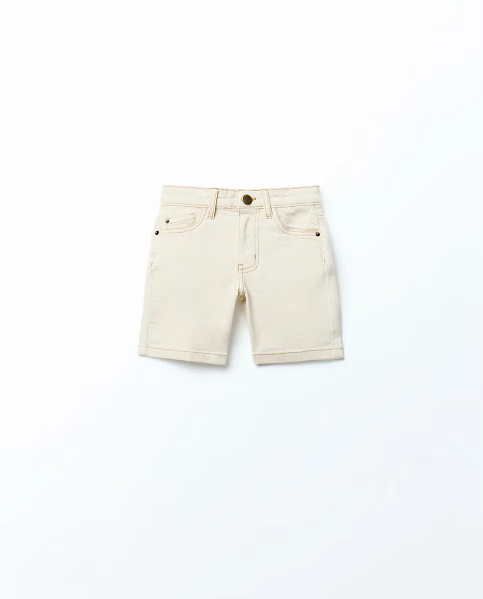 Бермуды джинсового цвета Sfera, цвет Crudo
Бермуды джинсового цвета Sfera, цвет Crudo