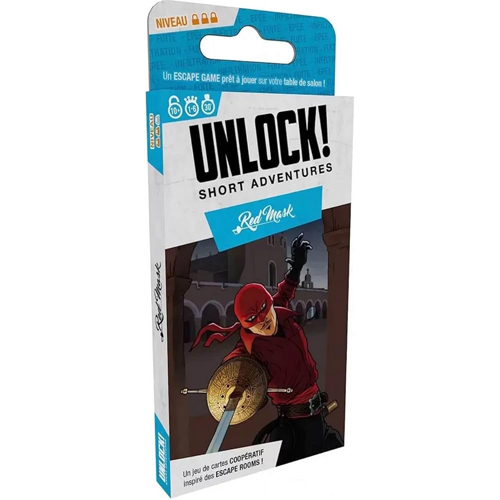 Настольная игра Unlock! Short Adventures 7: Red Mask
Настольная игра Unlock! Short Adventures 7: Red Mask