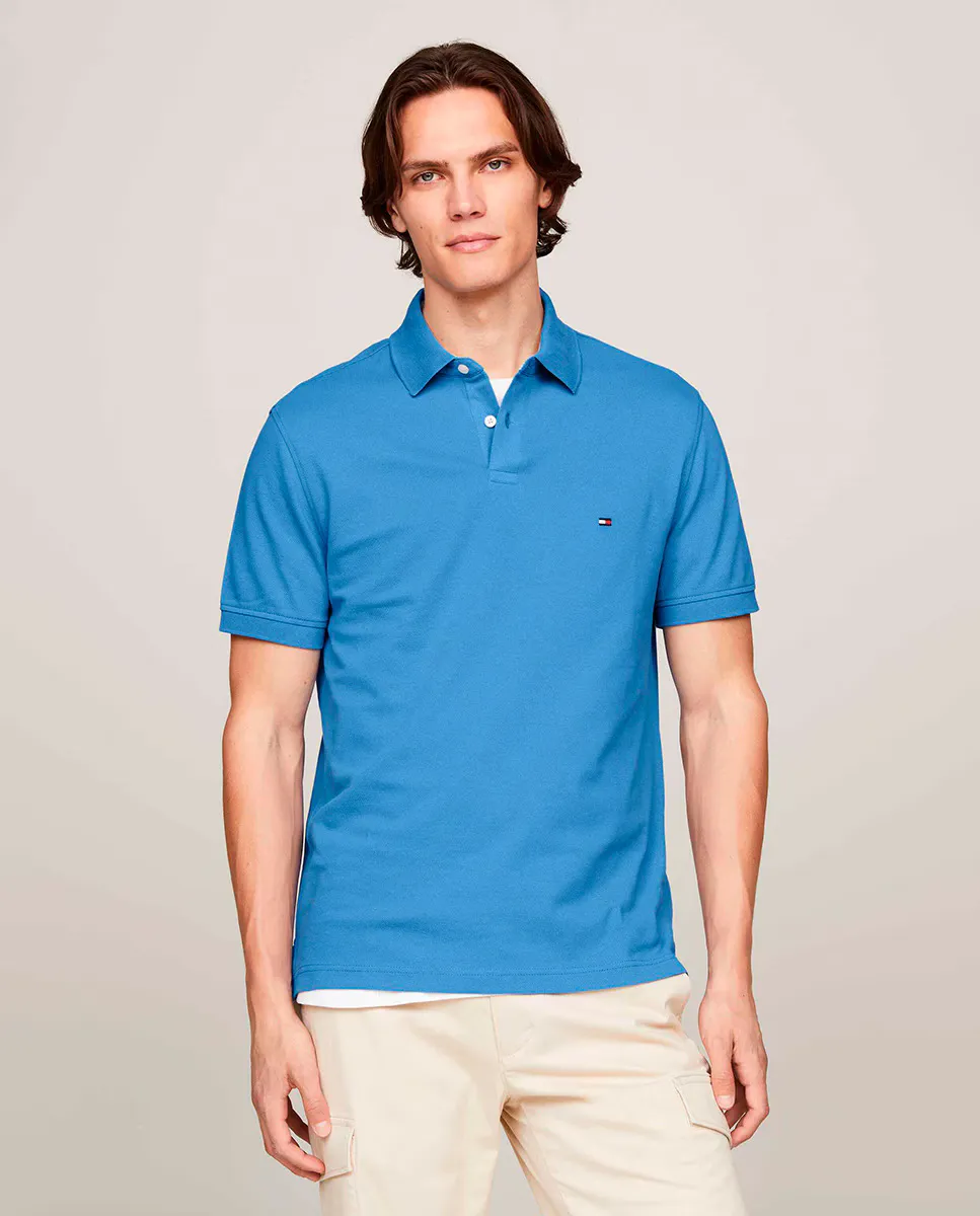 Поло обычного размера с вышитым флагом Tommy Hilfiger, синий
Поло обычного размера с вышитым флагом Tommy Hilfiger, синий