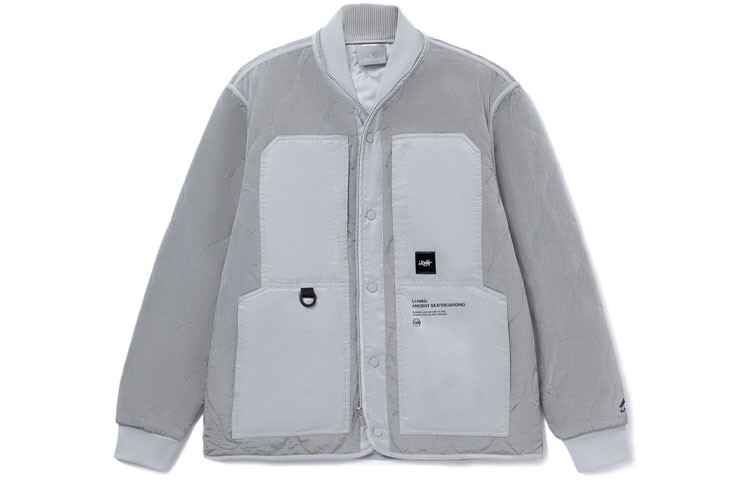 Скейтборд стеганая куртка мужская серая Lining, серый
Скейтборд стеганая куртка мужская серая Lining, серый