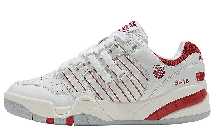 Кроссовки KSWISS Si-18 Tennis Shoes Women's Low-top Red, цвет Strawberry sundae 
Кроссовки KSWISS Si-18 Tennis Shoes Women's Low-top Red, цвет Strawberry sundae