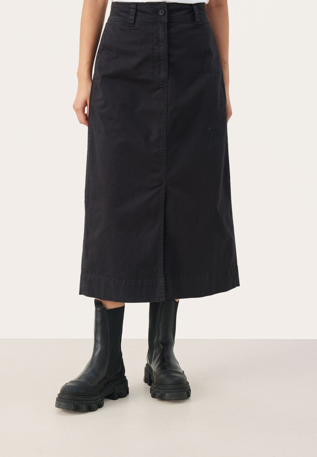 Юбка А-силуэта FANNIESPW SK Part Two, цвет blue graphite 
Юбка А-силуэта FANNIESPW SK Part Two, цвет blue graphite