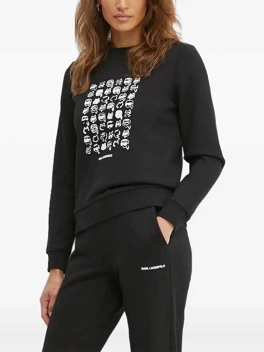 Толстовка с графическим принтом KARL LAGERFELD, черный
Толстовка с графическим принтом KARL LAGERFELD, черный