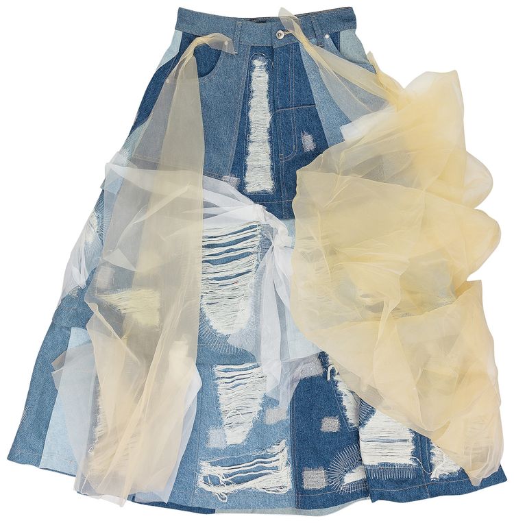 Джинсовая юбка «Sky» от Who Decides War Altitude, синий
Джинсовая юбка «Sky» от Who Decides War Altitude, синий