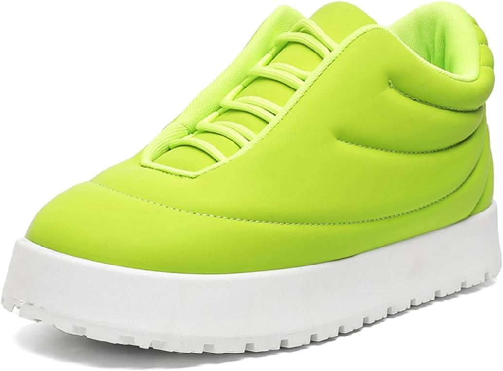 Мужские платформенные кроссовки Легкие Комфортные Шнуровка Скейт обувь Пухлые Модные повседневные туфли Zhoupulp, зеленый
Мужские платформенные кроссовки Легкие Комфортные Шнуровка Скейт обувь Пухлые Модные повседневные туфли Zhoupulp, зеленый