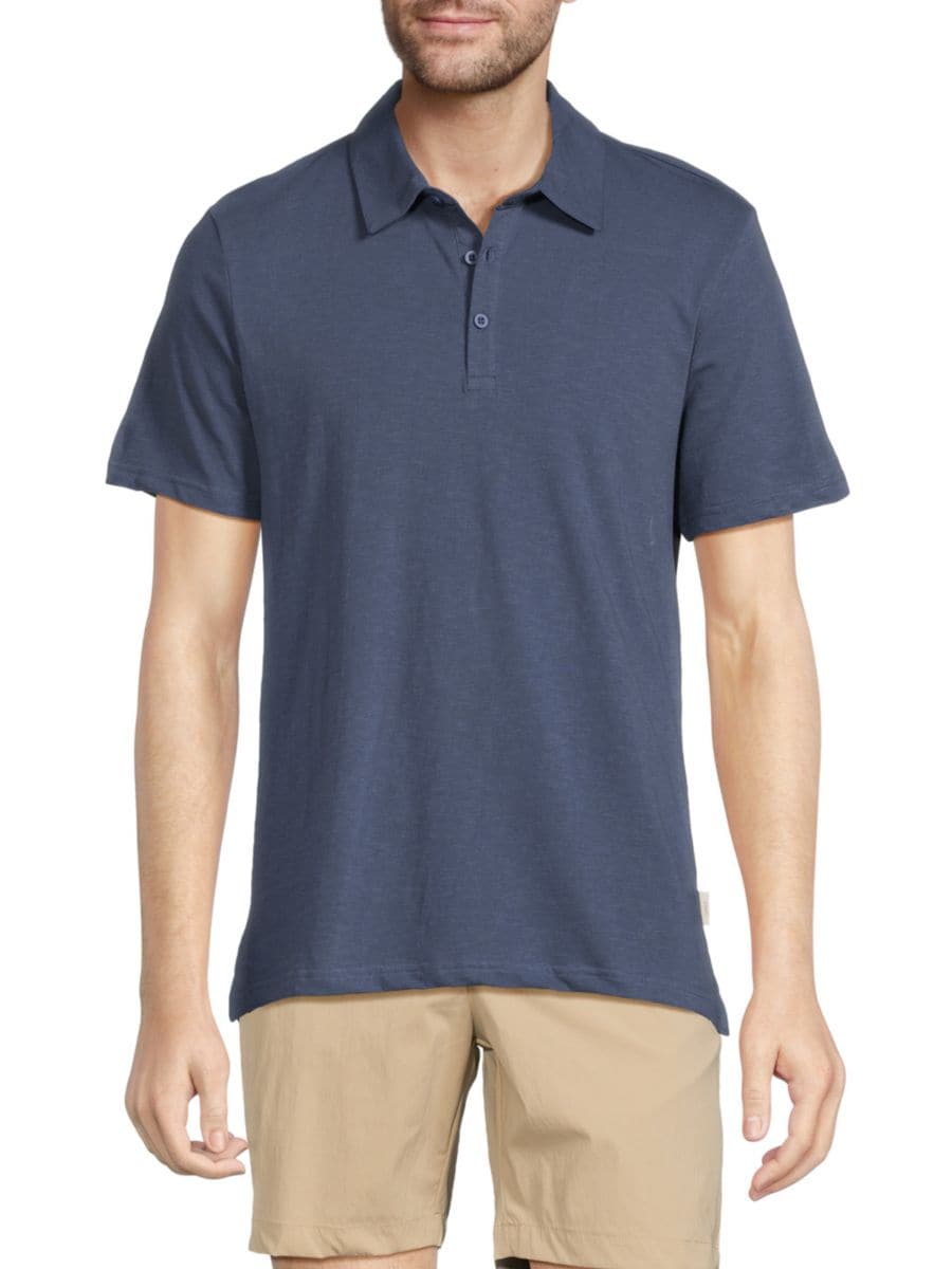 Поло с короткими рукавами Slub Solid Onia, синий
Поло с короткими рукавами Slub Solid Onia, синий