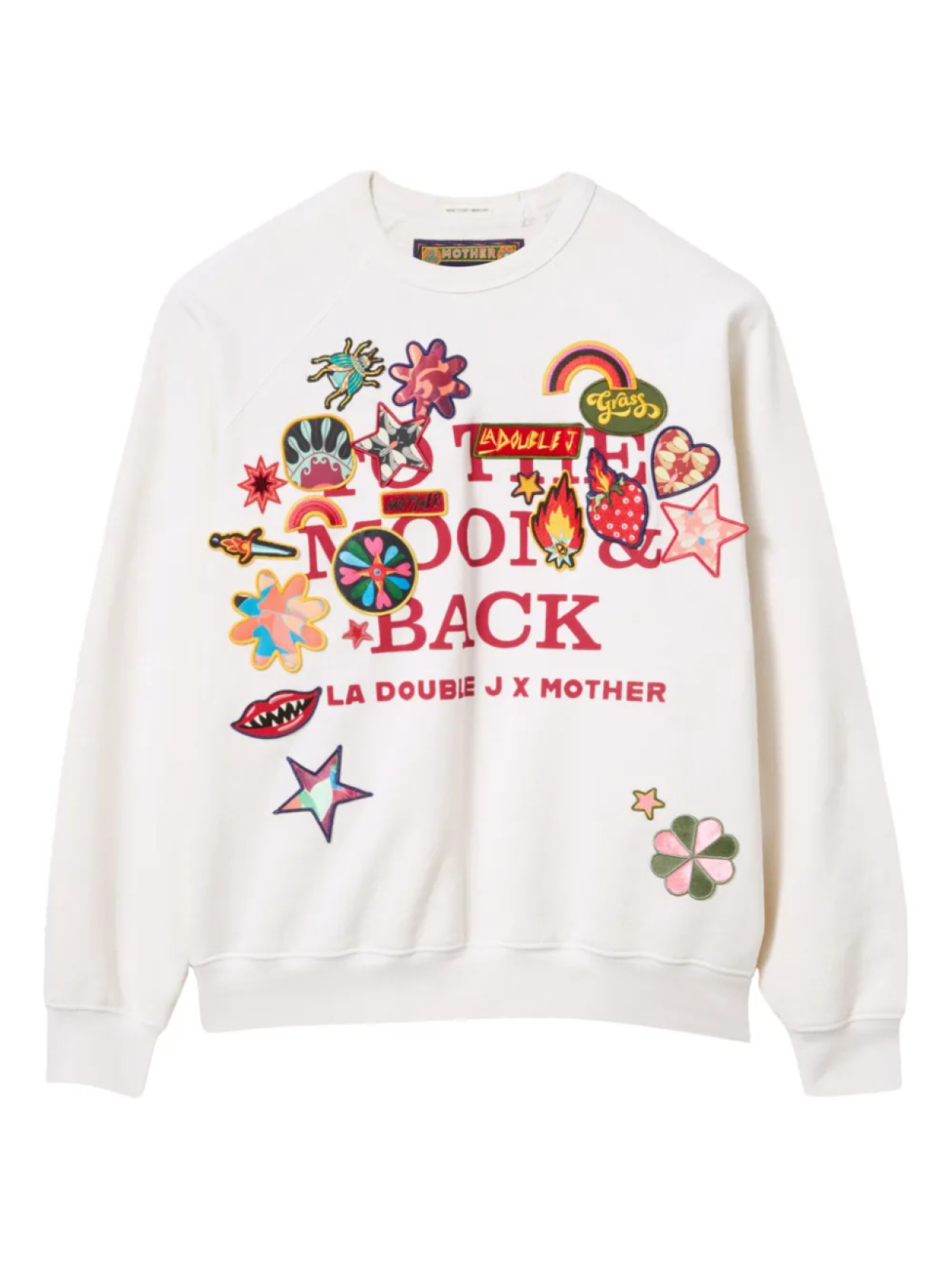 Толстовка с логотипом La DoubleJ, белый
Толстовка с логотипом La DoubleJ, белый