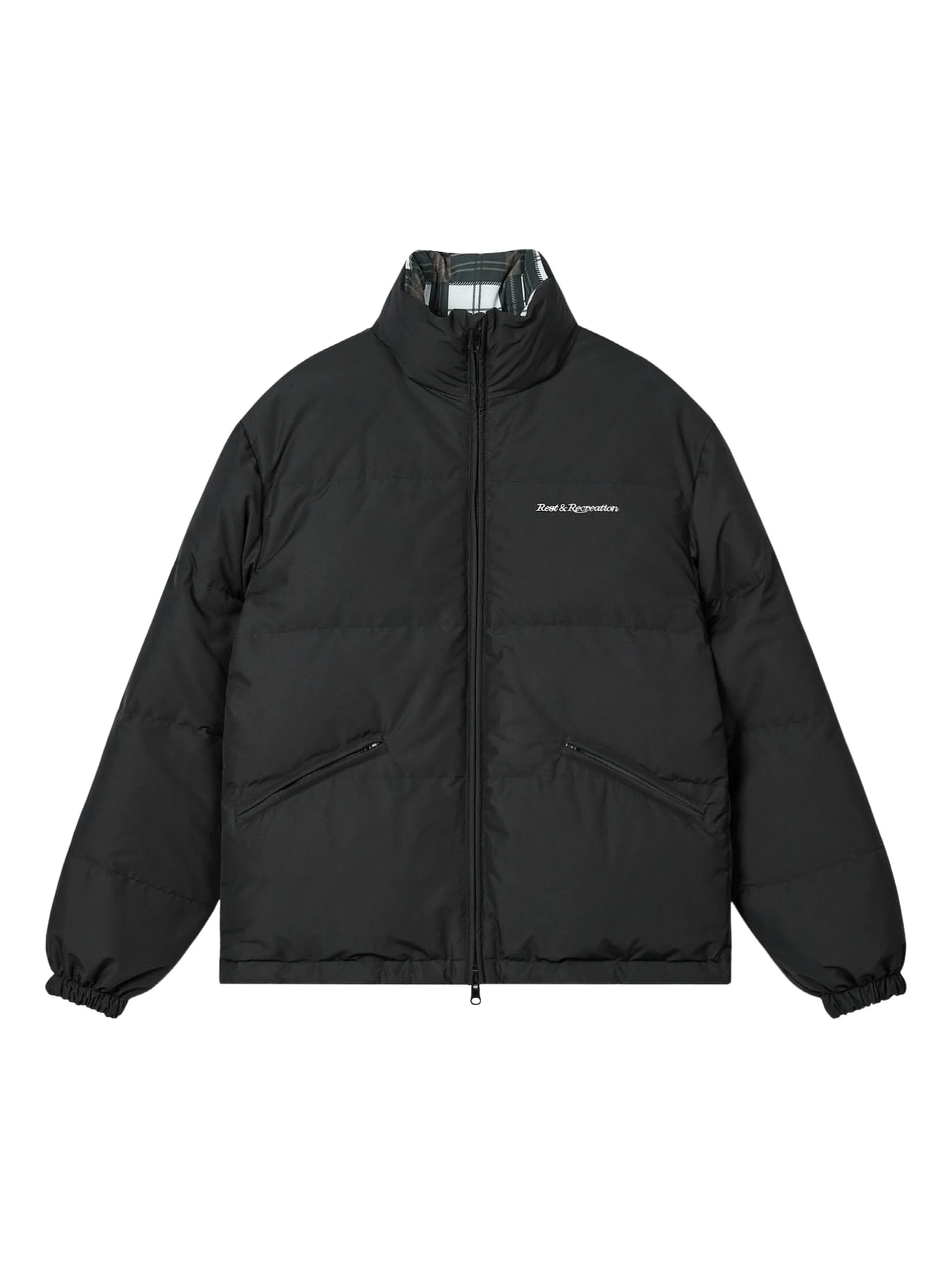 Двусторонний пуховик Rest&Recreation, черный
Двусторонний пуховик Rest&Recreation, черный