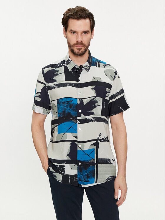 Рубашка узкого кроя Guess, серый
Рубашка узкого кроя Guess, серый