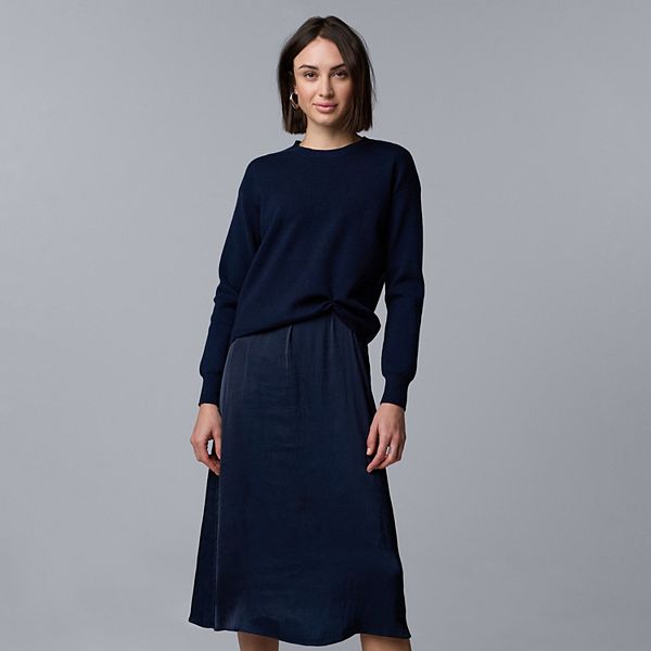 Платье-свитер Petite с вставками Simply Vera Vera Wang
Платье-свитер Petite с вставками Simply Vera Vera Wang