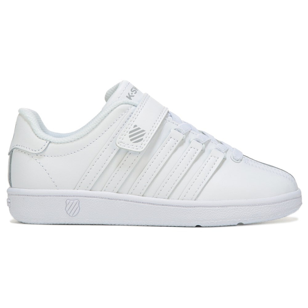 Детские классические кроссовки среднего/широкого размера с VN-ремешком Little Kid K-Swiss, белый
Детские классические кроссовки среднего/широкого размера с VN-ремешком Little Kid K-Swiss, белый