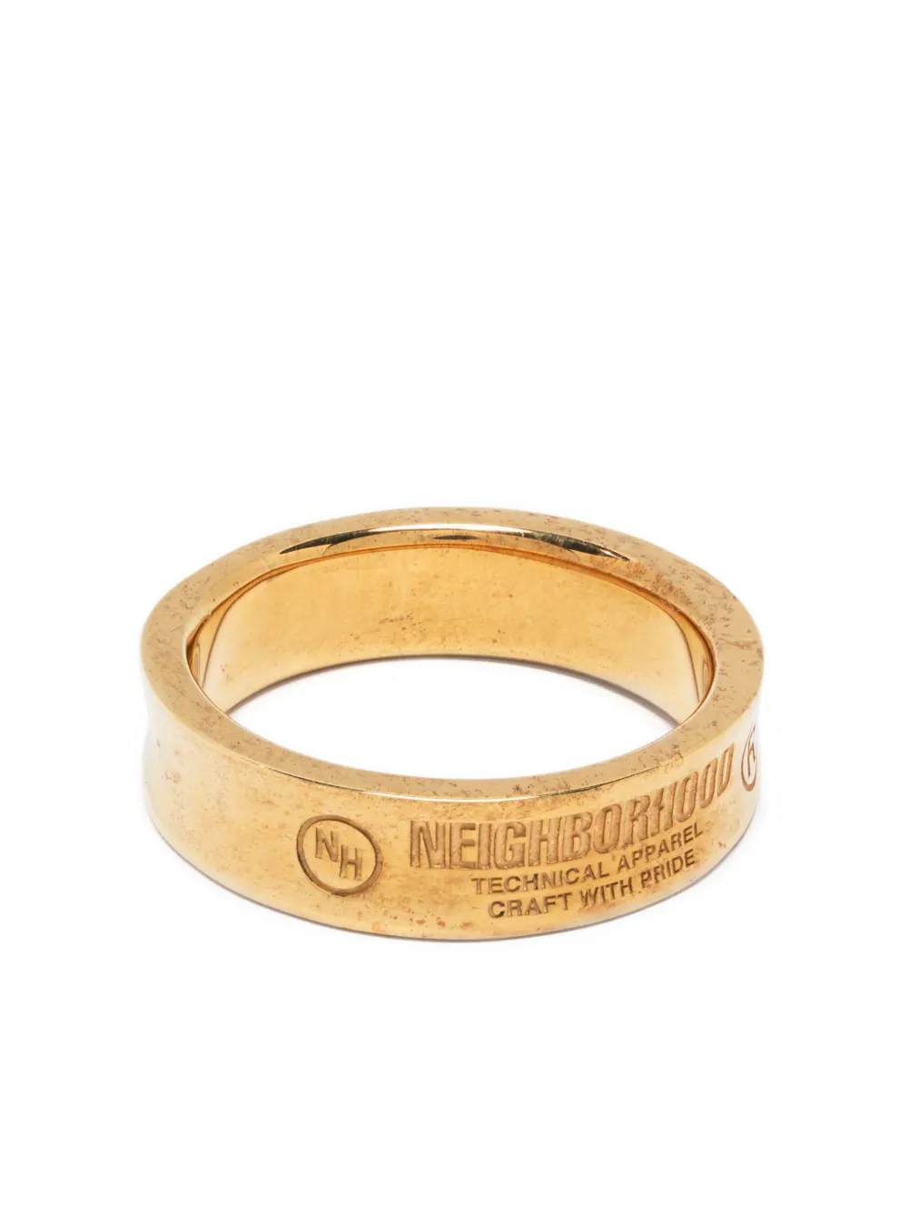 Позолоченное кольцо с логотипом Neighborhood, золотой
Позолоченное кольцо с логотипом Neighborhood, золотой