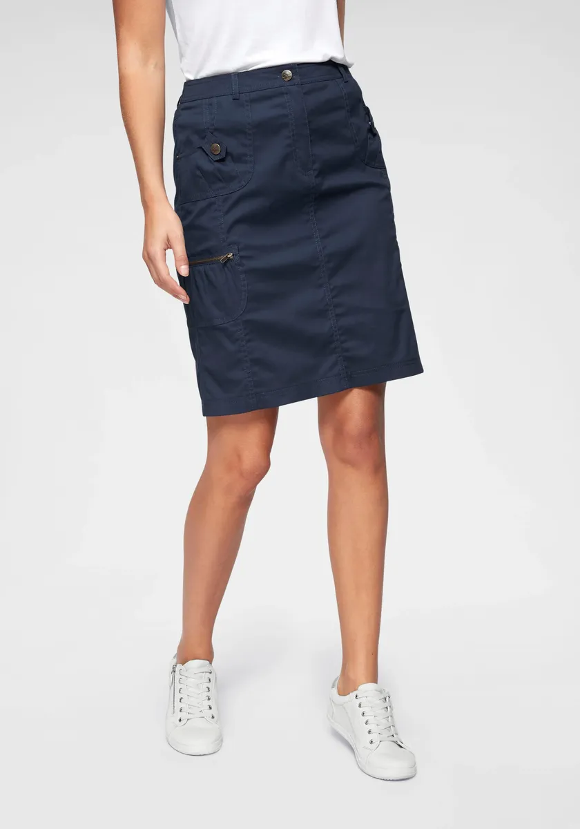 Юбка-карго Aniston CASUAL с удобными для фигуры разделительными швами, цвет морской волны
Юбка-карго Aniston CASUAL с удобными для фигуры разделительными швами, цвет морской волны