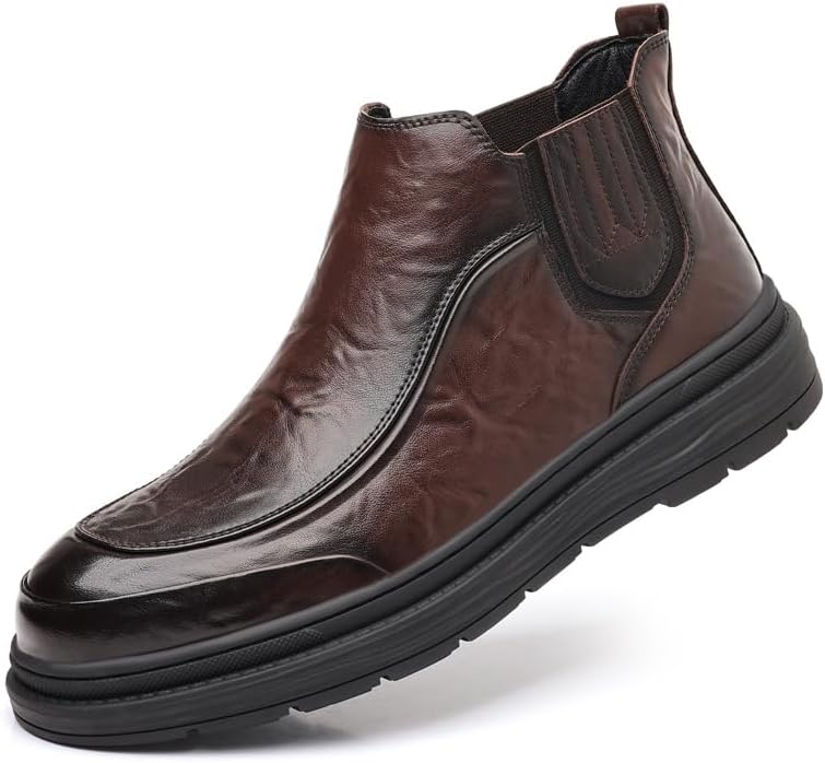 Мужские повседневные кожаные ботинки средней высоты Tgrnfhkpyy, коричневый
Мужские повседневные кожаные ботинки средней высоты Tgrnfhkpyy, коричневый