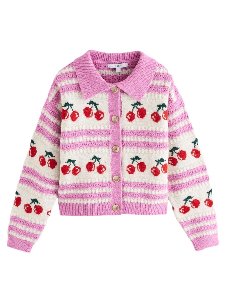Вязаный кардиган Next, розовый
Вязаный кардиган Next, розовый