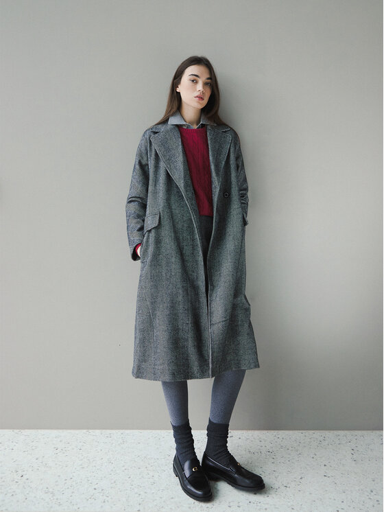 Демисезонное пальто regular fit Jeannie 62123UW Robe Di Kappa, черный
Демисезонное пальто regular fit Jeannie 62123UW Robe Di Kappa, черный