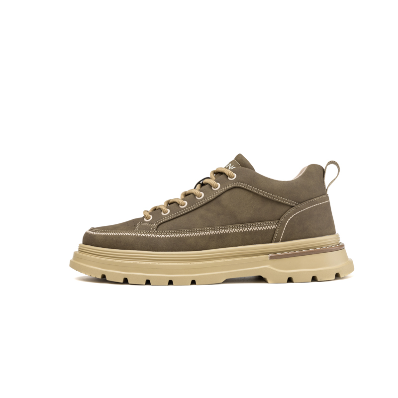 AOKANG Низкие повседневные туфли цвета хаки для мужчин
AOKANG Низкие повседневные туфли цвета хаки для мужчин