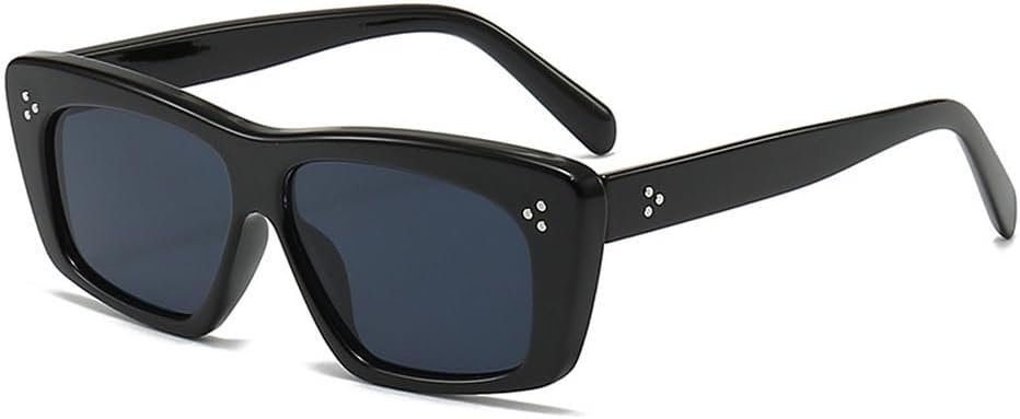 Популярные модные женские солнцезащитные очки класса люкс в стиле ретро с заклепками, мужские солнцезащитные очки «кошачий глаз», трендовые солнцезащитные очки TKKTLLT, Black Gray
Популярные модные женские солнцезащитные очки класса люкс в стиле ретро с заклепками, мужские солнцезащитные очки «кошачий глаз», трендовые солнцезащитные очки TKKTLLT, Black Gray