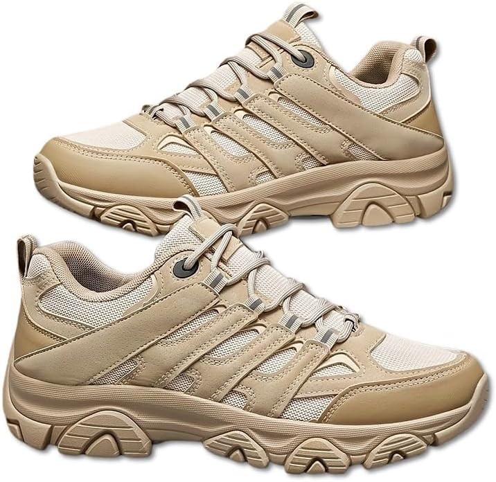 Мужские ретро винтажные походные кроссовки - дышащие низкие кроссовки для активного отдыха с верхом из ПУ/ткани, тренировочная обувь, прочная конструкция, универсальная обувь для активного образа жизни Minlaidian, хаки
Мужские ретро винтажные походные кроссовки - дышащие низкие кроссовки для активного отдыха с верхом из ПУ/ткани, тренировочная обувь, прочная конструкция, универсальная обувь для активного образа жизни Minlaidian, хаки