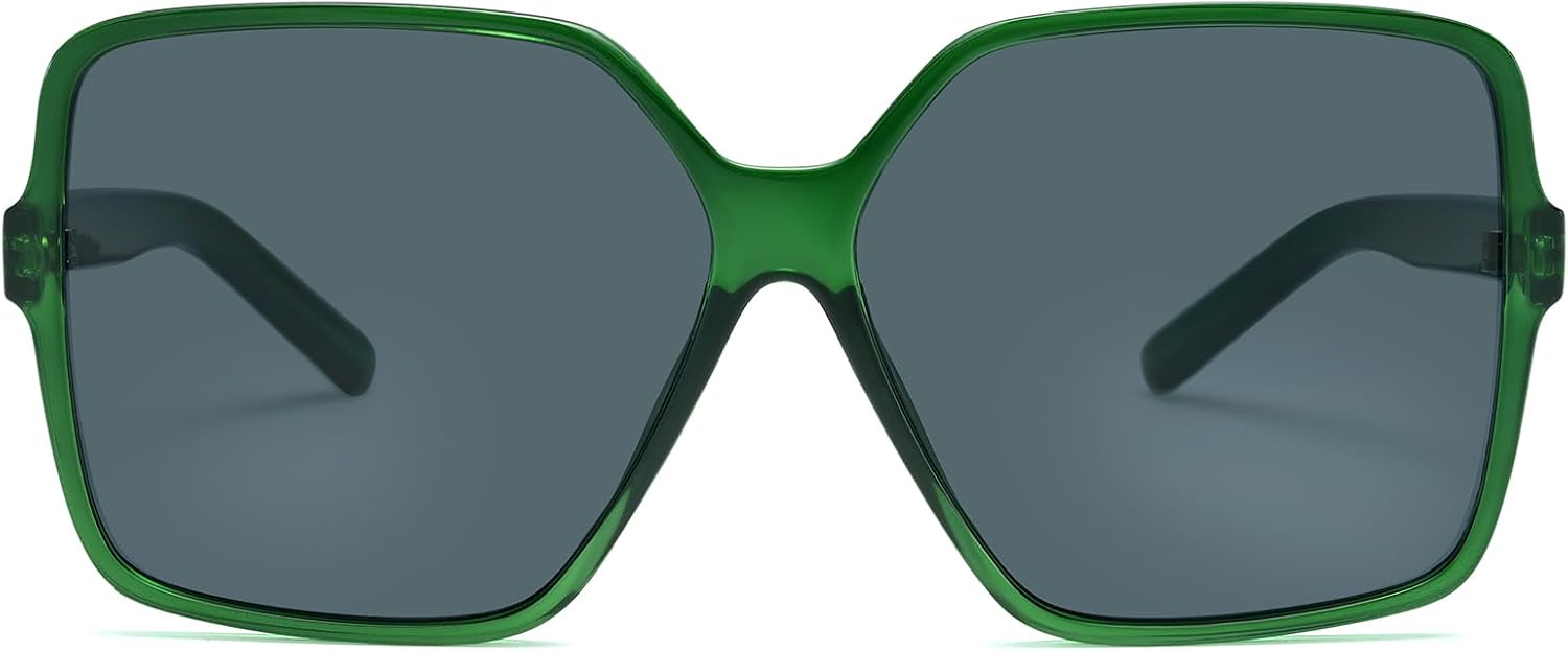 Солнцезащитные очки Dollger увеличенного квадратного размера для женщин, большие, широкие, модные, для мужчин, с защитой от УФ-излучения, унисекс, K:dark Green Frame Grey Lens
Солнцезащитные очки Dollger увеличенного квадратного размера для женщин, большие, широкие, модные, для мужчин, с защитой от УФ-излучения, унисекс, K:dark Green Frame Grey Lens