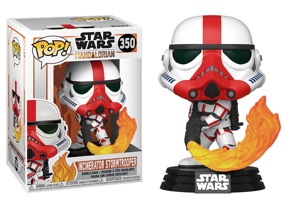 Funko POP! Звездные войны. Мандалорец, коллекционная фигурка, Штурмовик-инсинератор, 350 г.
Funko POP! Звездные войны. Мандалорец, коллекционная фигурка, Штурмовик-инсинератор, 350 г.