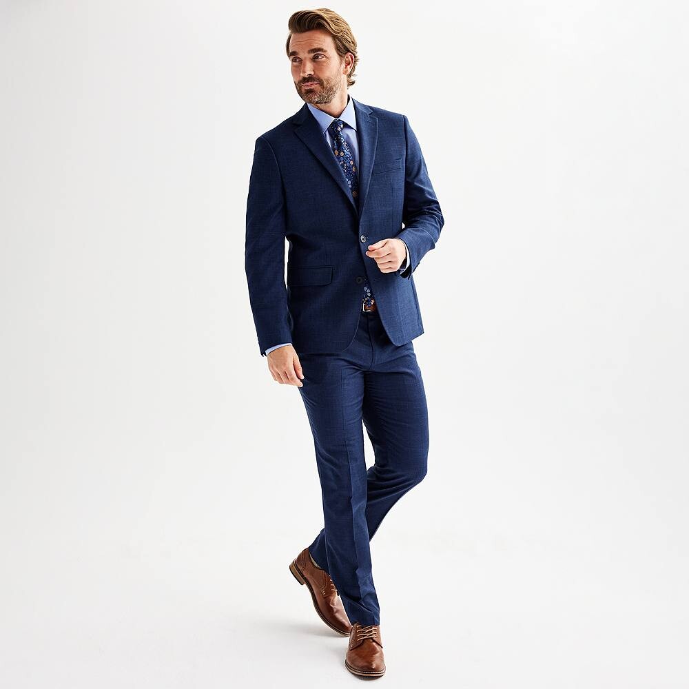 Мужская кв. Моющийся пиджак приталенного кроя 9 Premier Flex Performance Apt. 9, синий
Мужская кв. Моющийся пиджак приталенного кроя 9 Premier Flex Performance Apt. 9, синий