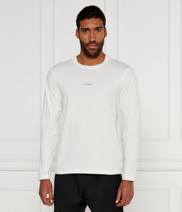 Лонгслив мужской C.P. Company с круглым вырезом, белый
Лонгслив мужской C.P. Company с круглым вырезом, белый
