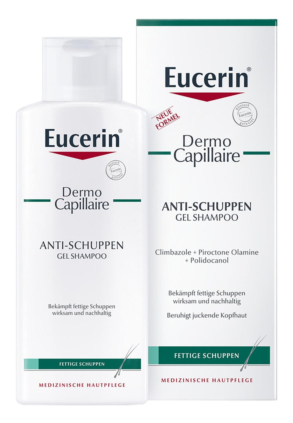 Шампунь SHAMPOO ANTI-SCHUPPEN GEL SHAMPOO DERMOCAPILLAIRE, MILDE FORMEL Eucerin
Шампунь SHAMPOO ANTI-SCHUPPEN GEL SHAMPOO DERMOCAPILLAIRE, MILDE FORMEL Eucerin