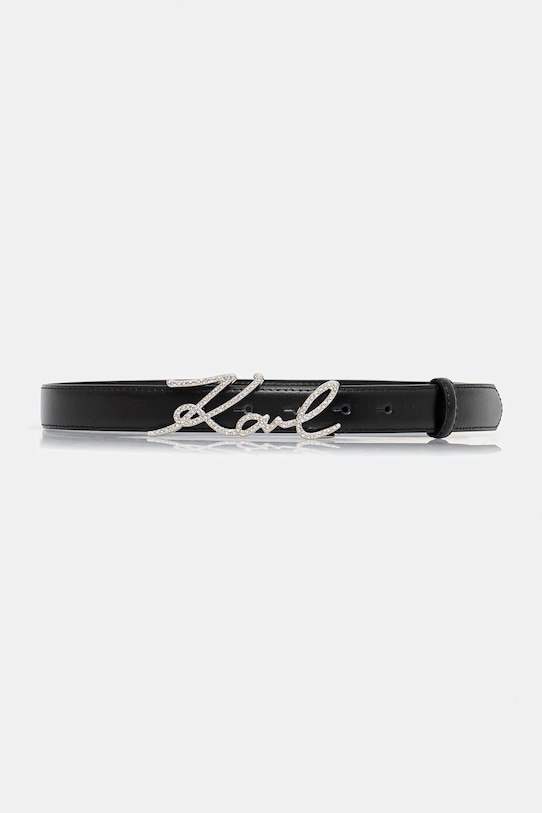 Кожаный ремень k/signature Karl Lagerfeld, черный
Кожаный ремень k/signature Karl Lagerfeld, черный