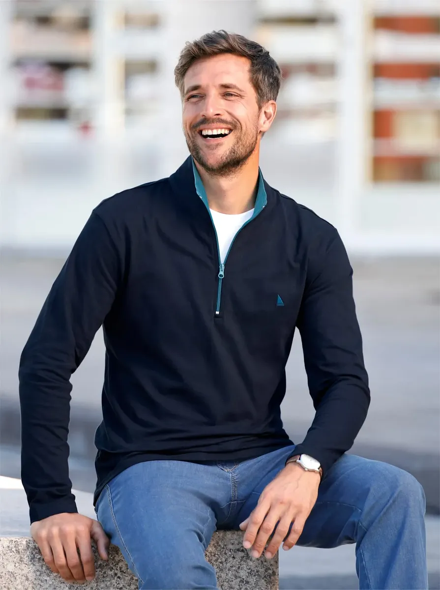 Рубашка с длинными рукавами "Рубашка с длинными рукавами", цвет морской волны 
Рубашка с длинными рукавами "Рубашка с длинными рукавами", цвет морской волны